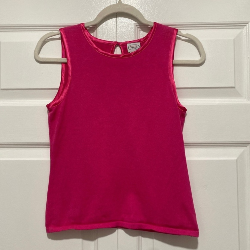 Talbots Vibrant Pink Kids Tank Top